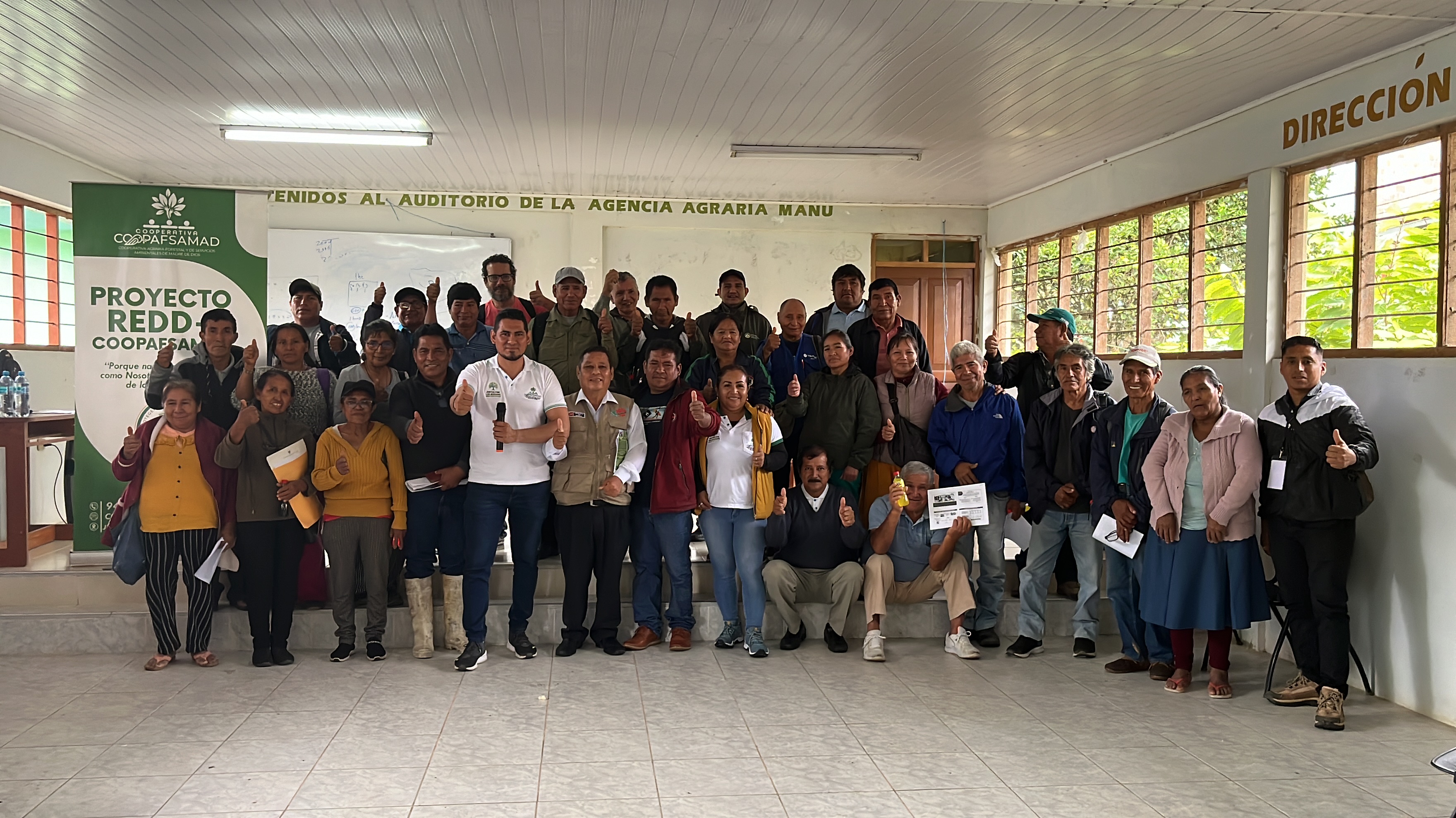 Con éxito se desarrolló talleres informativos de la COOPAFSAMAD en Itahuanía y Villa Salvación de la provincia Manu