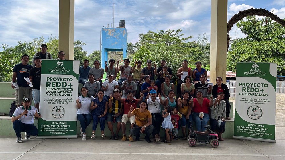 COOPAFSAMAD realiza reunión informativa sobre proyectos REDD en la Comunidad Nativa de Puerto Arturo