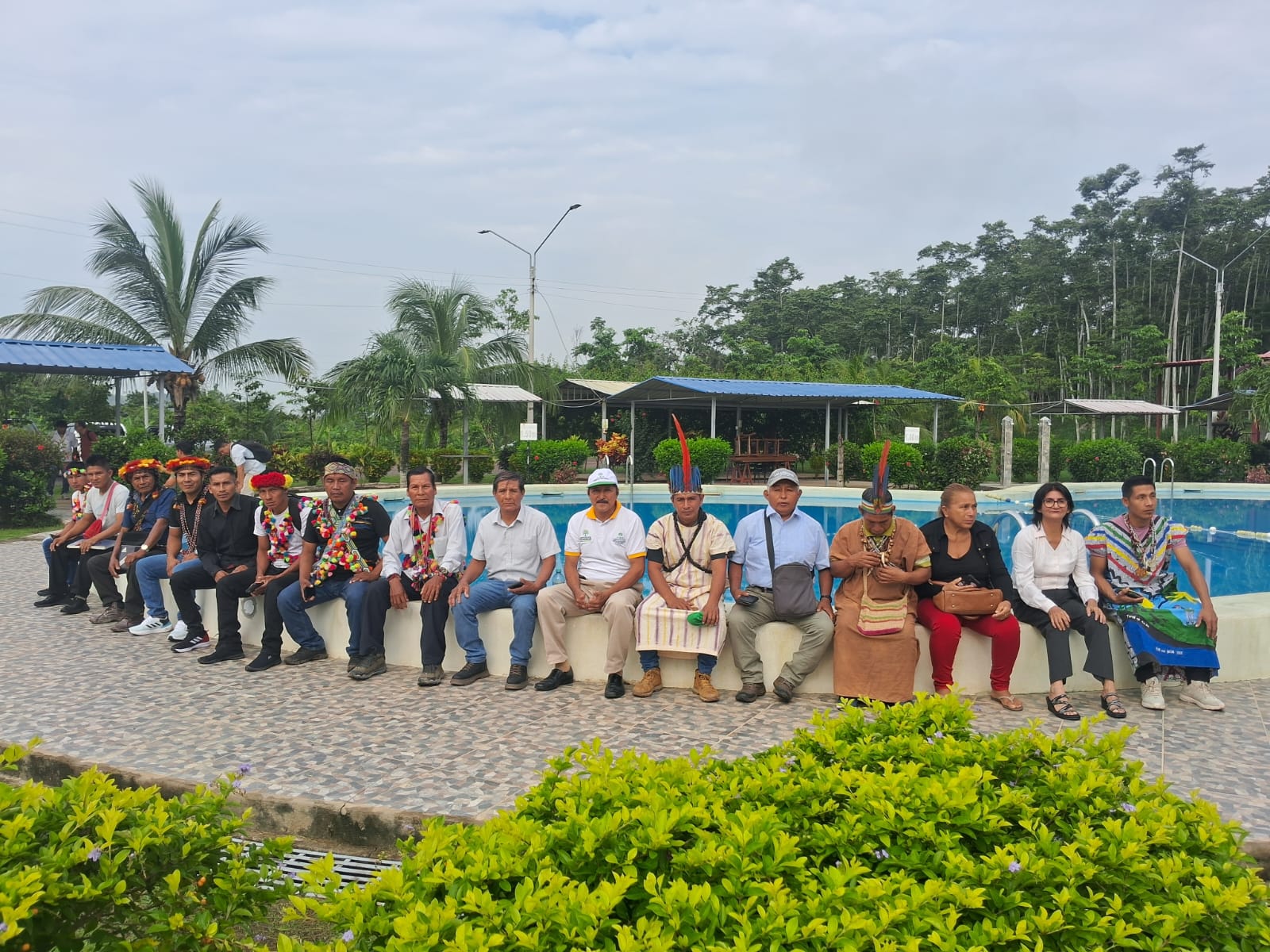 Socios de la COOPAFSAMAD beneficiarios del Programa Bosques participan en ceremonia del programa de Inversión Forestal en el Perú en la región Tarapoto