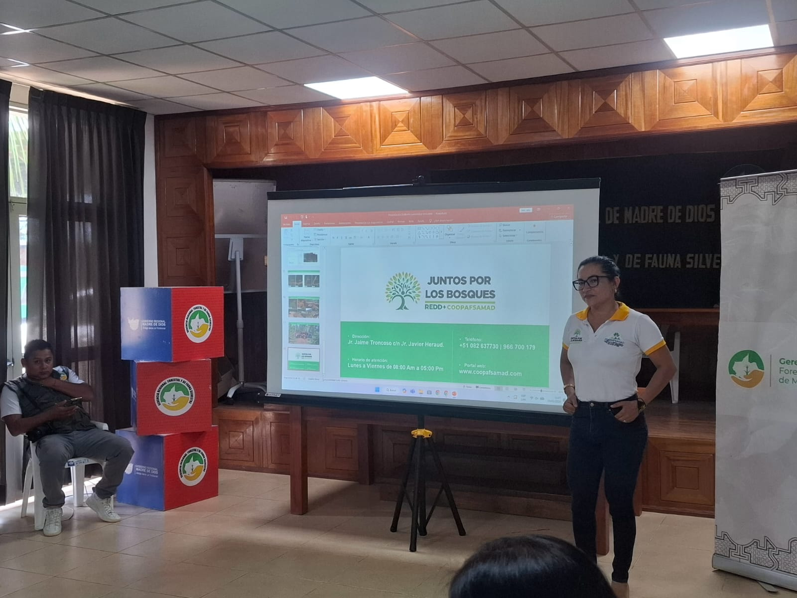 COOPAFSAMAD participa en la Primera Sesión Ordinaria de la Mesa Regional de Control y Vigilancia Forestal y de Fauna Silvestre